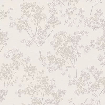 Profhome 395483-GU Papier peint floral texturé brillant 5,33 m2