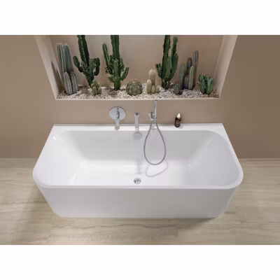 Baignoire murale Villeroy & Boch Architectura 1800 x 800 mm, Blanc