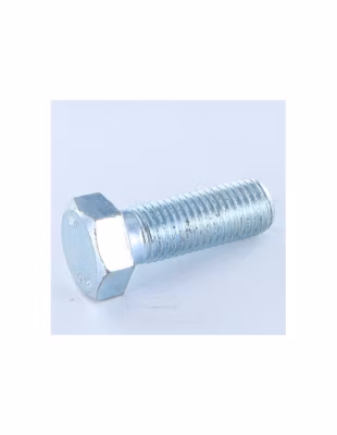 Corps de boulon filetage partiel Tête hexagonale TH M12X50 Classe 8.8 Acier zingué – 1 pièce