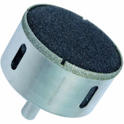 Trépan Diamanté à Eau D.10 x Ht. 35 mm x Q.Cylindrique – Scie Cloche Professionnel pour Carrelage – Diamwood