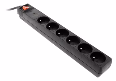Bloc parafoudre 6x16A + interrupteur Zenitech