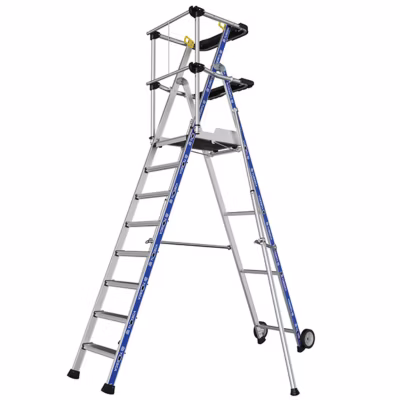 Escabeau PIRL 8 marches – Hauteur max. de travail 3.87m – 2272908