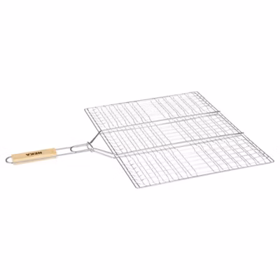 Double Grille Barbecue « Summer » 40x50cm Chrome