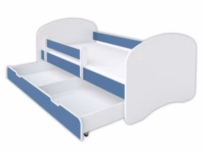 Lit enfant Chery bleu 80×160 cm