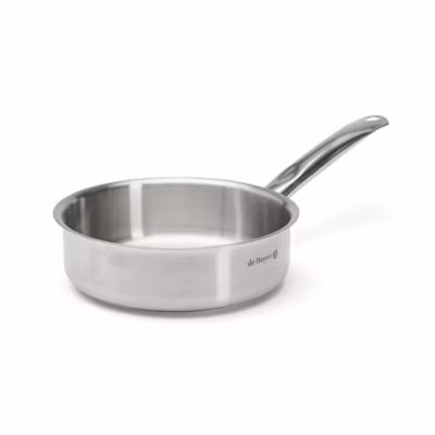 Sauteuse 24cm inox sans couvercle De Buyer 3502.24 prim&rsquo;appety