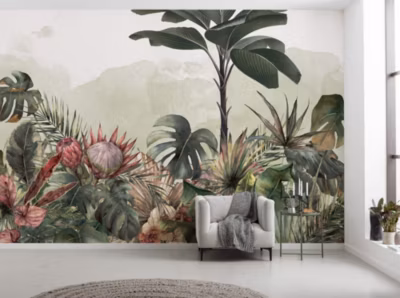 Papier peint panoramique sur intissée de Komar – Jungle Spot – Taille: 400 x 250 cm