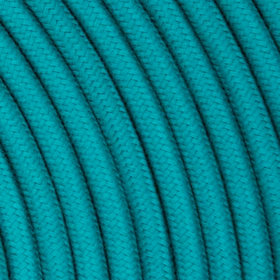 Fil Électrique Tissu Vert Emeraude 3x075mm² – Câble Électrique Textile de Qualité