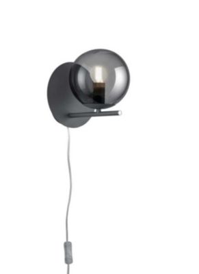 Lampe murale design en métal et verre Pure