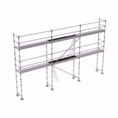 Lot échafaudage R200 Progress Budget 60 m² complet Tubesca Comabi