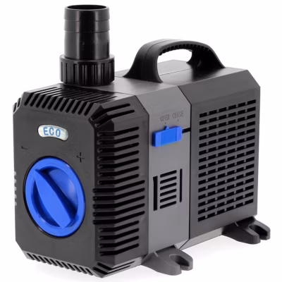 Pompe de bassin 40 Watts, débit max 5200 litres/heure – GT GARDEN