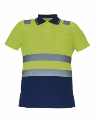 Polo CADIZ HV NAVY JAUNE CERVA TAILLE 5XL