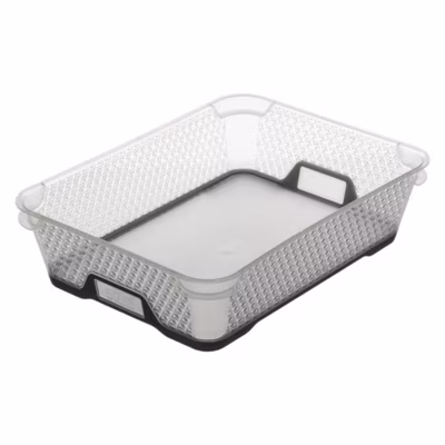 Panier en plastique 37L -Taupe Duo – 5Five