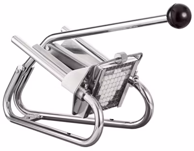 Coupe-frites professionnel à boulonner – couteau étamé + poussoir 8 mm – Louis Tellier