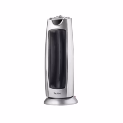 Radiateur Céramique Oscillant 2000W – PROFILE – Gris – Chauffage Rapide