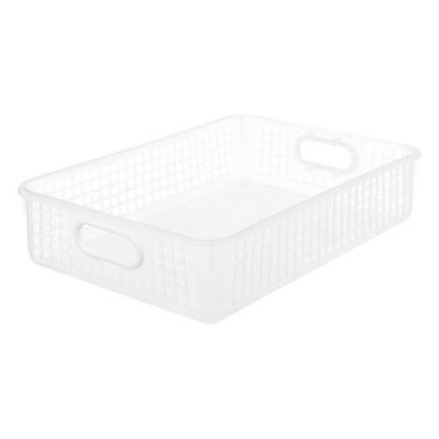 Panier rectangulaire bas 6.6L – Blanc- 5five
