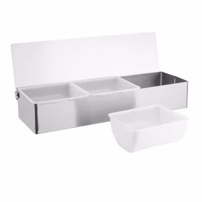 Boîte à compartiments inox 3 x 950 ml – Vogue