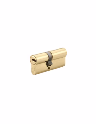 Cylindre de serrure double entrée FTH 6G, 30x30mm, cylindre et clés en laiton, 3 clés plates réversibles – FTH