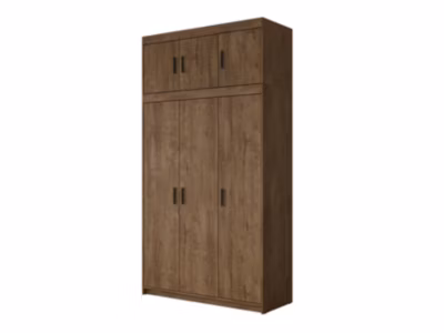 Armoire Novduni 104, Nombre d&rsquo;étagères: 7, 246x133x53cm