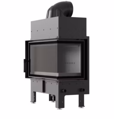 Insert cheminée FLOKI 10Kw vitre à droite