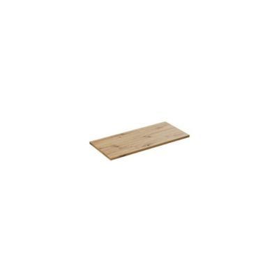Plan pour meuble sous vasque BRAZZA  100 cm  Chene clair  Epaisseur 2,5 cm  À poser