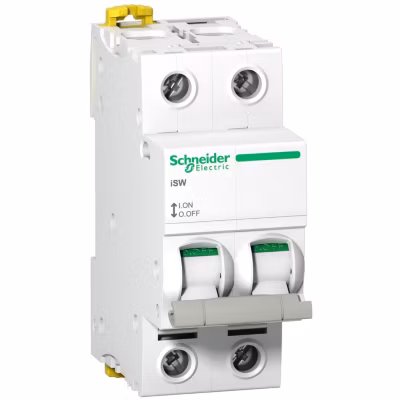 A9s65291 Schneider – Interrupteur Sectionneur Bipolaire 2p 100a – Acti9 Isw