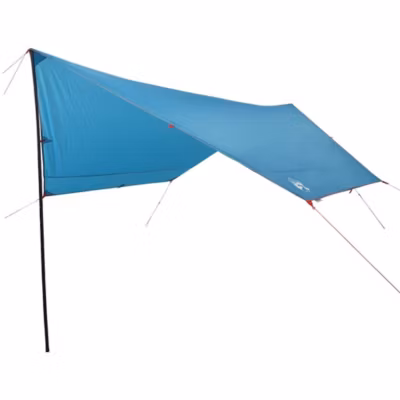 Bâche de camping bleu 430x380x210 cm imperméable vidaXL