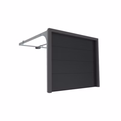 Porte Sectionnelle Motorisée StandardLine Linteau 100mm Lisse Gris Ral 7016 L2750xH2250 4M