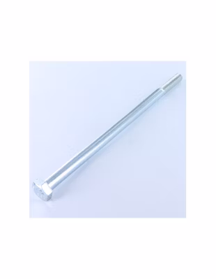 Corps de boulon filetage partiel Tête hexagonale TH M6X110 Classe 8.8 Acier zingué – 1 pièce