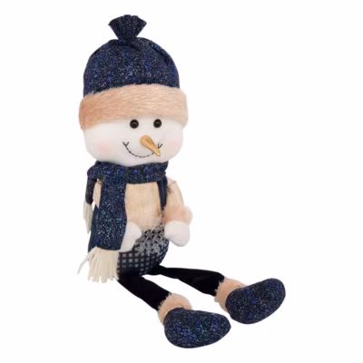 Bonhomme neige assis 50cm – feeric lights & christmas