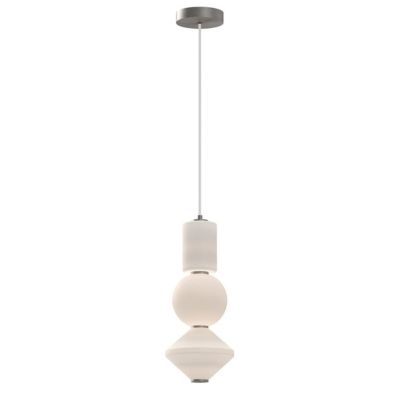 Elstead Alora Mood Bijou Plafonnier LED fin et contemporain en nickel brossé 3 000 K