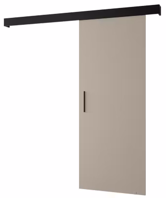 Portes coulissantes Salwador I 80×204 cm (Cachemire / Noir / Noir)