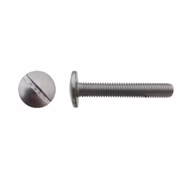 200 Vis Poêlier Tête Ronde Large Fendue 4 x 30 mm – NFE 25129 – Inox A2 – D-Work