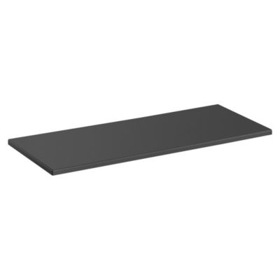 Plan vasque TAMO  140 cm  Coloris gris anthracite  À poser