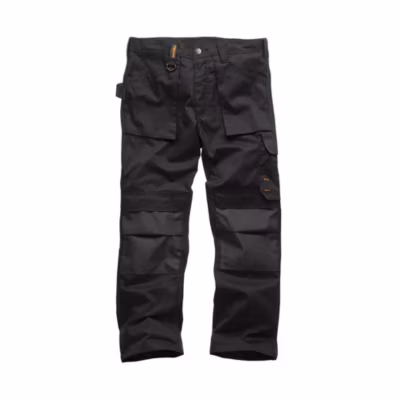 Pantalon Worker Noir Taille 46 L – Confort Optimal, Résistant et Pratique – Scruffs