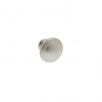 Boutons pour meubles en zamac Diamètre 30 Vernis nickel satiné