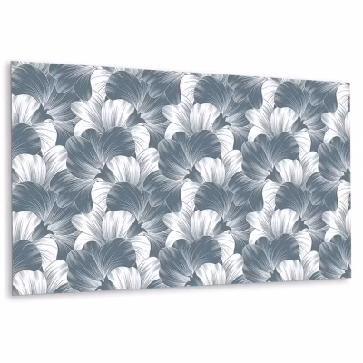 Panneau autocollant Tulup 100×50 cm Fleurs 1 pcs