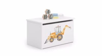 Coffre à jouets Daria – Espace de rangement sûr et élégant pour la chambre d&rsquo;enfants