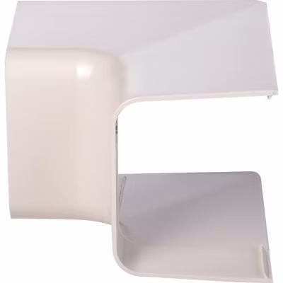 Angle intérieur 90 degrés plastique rigide – blanc crème RAL 9001