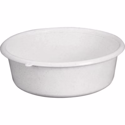 Cuvette ronde – D: 32 cm – H 11 cm – 5 L – gris moucheté