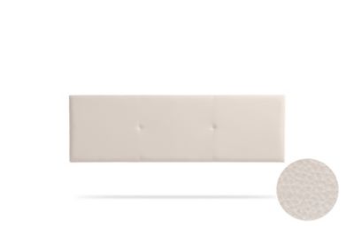 Tête de Lit Tapisée ALMA Simili cuir 90x50x5 cm – Beige – Moonia