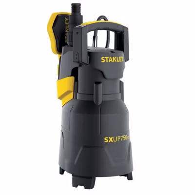 Pompe immergée Eaux usées 750W – Pompe Vide Cave Eaux Claires et Eaux Sales Débit 13500 l/h Elévation 8m STANLEY
