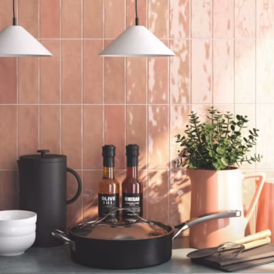 Carrelage Effet Zellige Rose NOLITA Rosa 6,5×20 – Les Carreaux de Jean