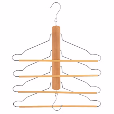 Cintre 4 pantalons en bois – 5Five