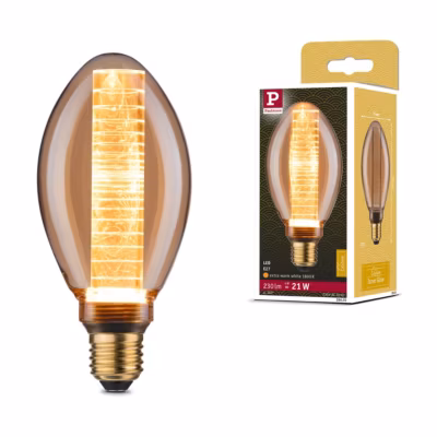 Inner Glow Edition Ampoule LED Ampoule intérieure sphérique E27 230V 230lm 4W 1800K Doré