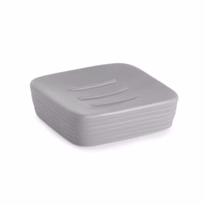 Porte-Savon En Céramique Gris Calla