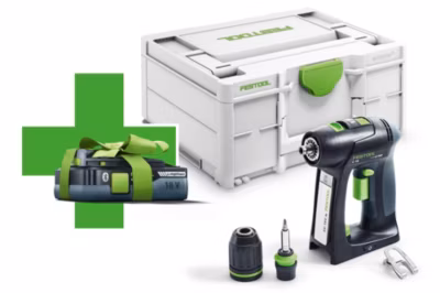 Perceuse visseuse 18V C 18 Basic 4.0 + 1 batterie 4Ah + Systainer FESTOOL 577050