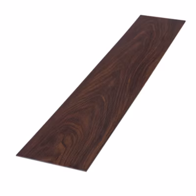 Revêtement de sol autocollant PVC ML-Design 6,69m²/48 planches 91,5×15,3cm rouge-brun aspect noyer