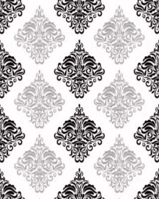 EDEM 85024BR20 Papier peint baroque lisse accents métalliques 5,33 m2