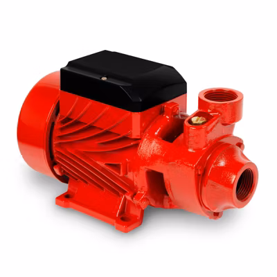 EBERTH Pompe de jardin Pompe centrifuge raccord 1 pouce, 370W, hauteur de refoulement 35 m, débit 2 100 l/h, auto-amorçante