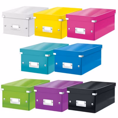 Boîte Design en carton pour DVD Wow – Bleu